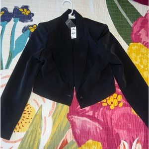 Express cropped blazer